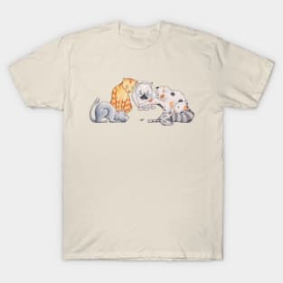 Cats Playtime T-Shirt